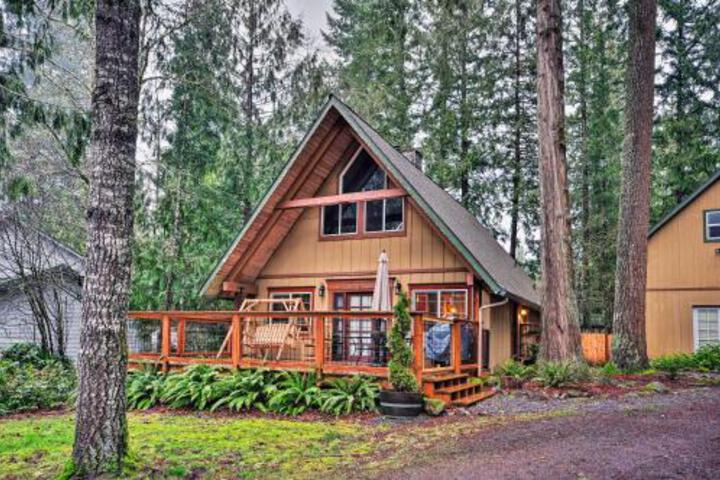 A Frame Abode In Mt. Hood Area W / Deck + Grill - thumb 5