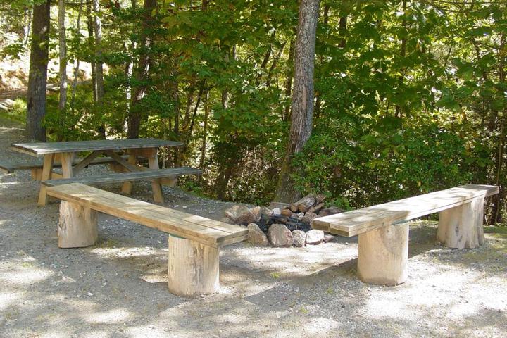 Bear Creek Secluded Log Cabin Overlooking Creek Near Boone NC - thumb 5
