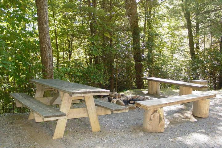 Bear Creek Secluded Log Cabin Overlooking Creek Near Boone NC - thumb 7
