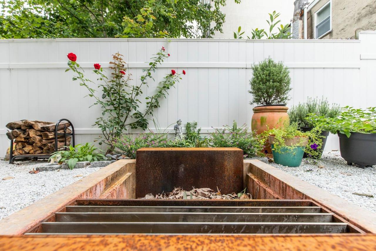 Modern European Home - Garden Patio W/ FirePit - thumb 13