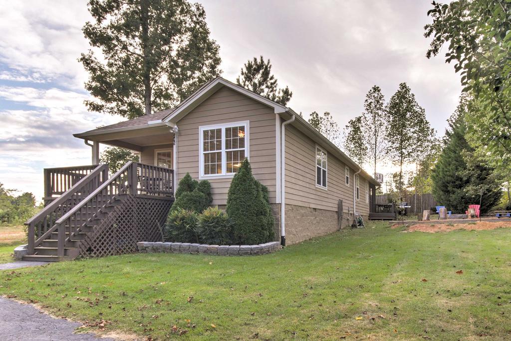 'No Wake Zone' Pickwick Home With Patio In Counce! - thumb 1
