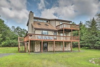 Poconos Mountain Retreat with Game Room  Decks Accommodation Philadelphia