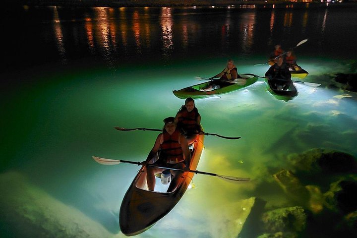 LED Illuminated Night Tours On Glass Bottom Kayaks - thumb 0