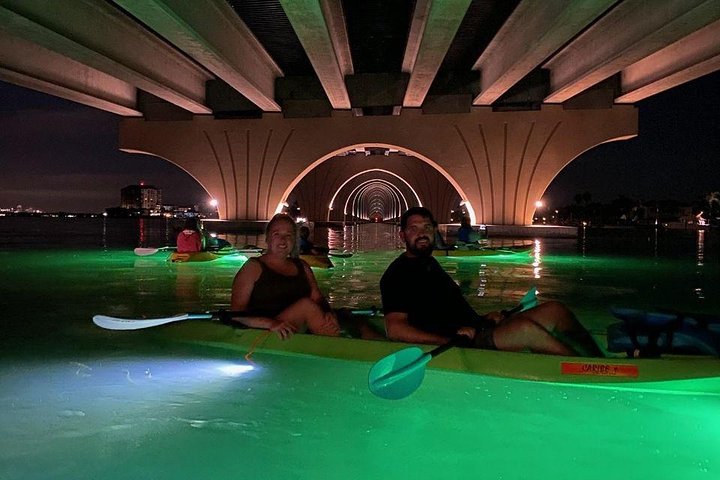 LED Illuminated Night Tours On Glass Bottom Kayaks - thumb 2