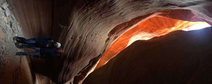 Guided Hike through Peek-a-Boo Slot Canyon