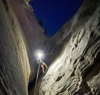 3-Hour Rock Climbing Via Ferrata Sunset and Night Rappel in East Zion - Accommodation Philadelphia
