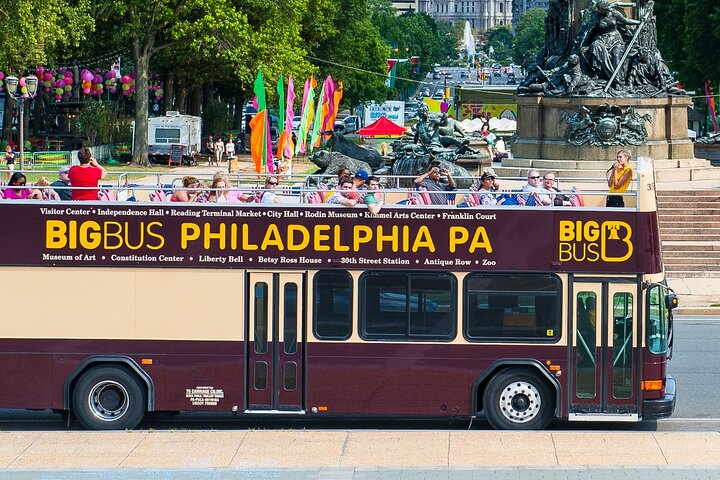 Hop On Hop Off Double Decker Bus Tour Of Philadelphia