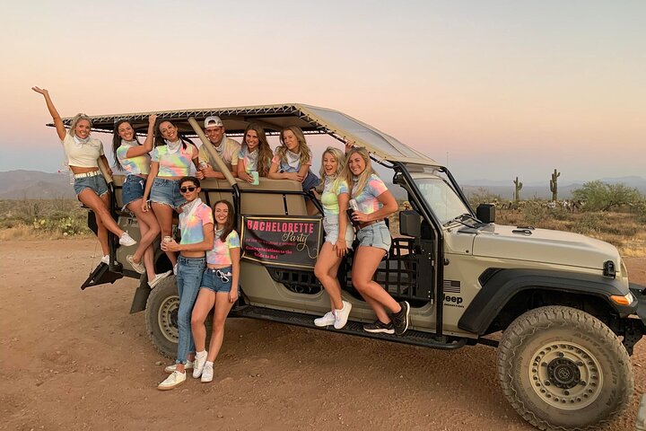 Sonoran Desert Jeep Tour At Sunset - thumb 1